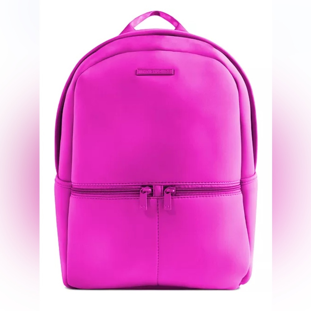 Pink Backpack:  Everleigh Neoprene Zippered Backpack by MYTAGALONGS